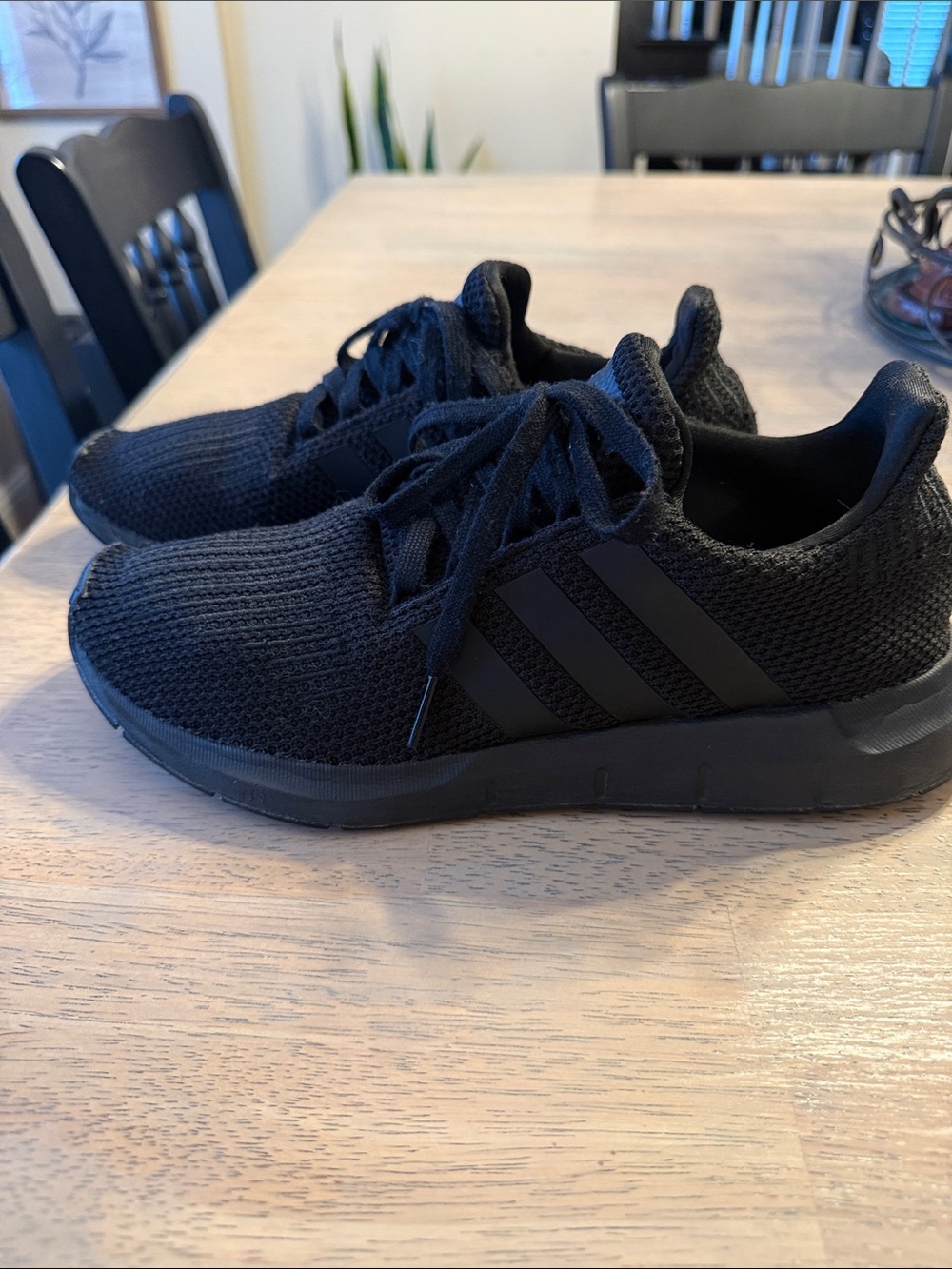 adidas Black Knit Lifestyle Sneakers - Picture 7 of 7
